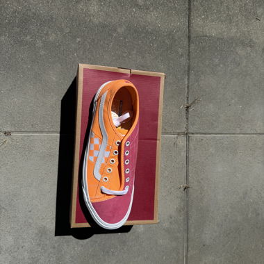 Baskets Vans orange/rose Bess Ni