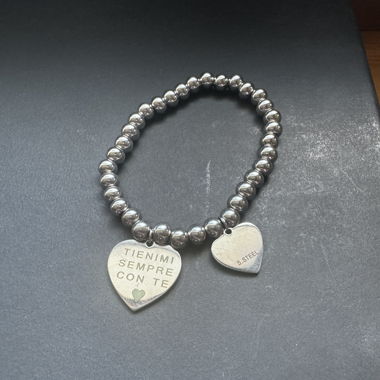 Bracciale con dedica “tienimi sempre con te”