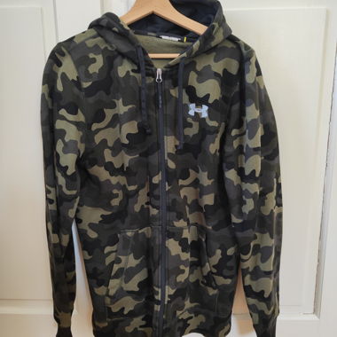 Felpa zippata camouflage Under Armour