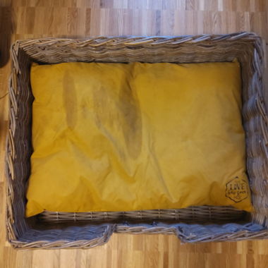 Dog XXL basket with pillow