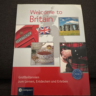 Livre «Welcome to Britain» A2–B2
