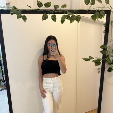 Nakd high waist white jeans