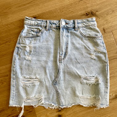 Denim skirt