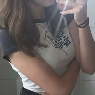 H&M Chemisier Crop Raglan