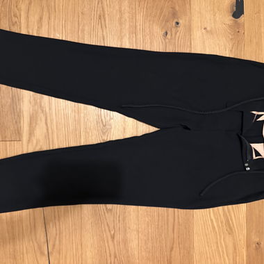 Pantaloni in tessuto neri Scotch & Soda taglia M