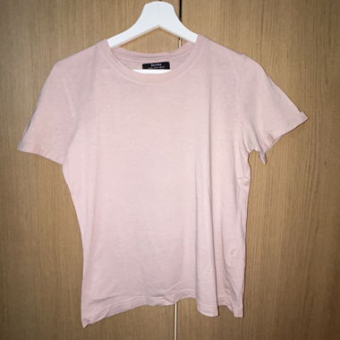 T-shirt rose 