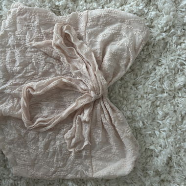 Top bandeau rosa