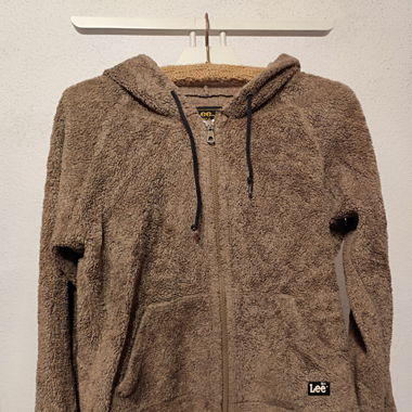 Kuscheliger Lee Teddy-Fleece Hoodie Grösse M