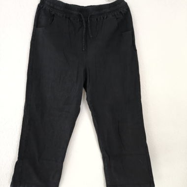 Pantalon noir décontracté