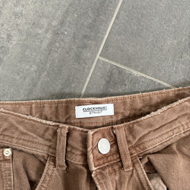 Braune Cord Hose