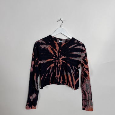 JHK Tie-Dye Cropped Top