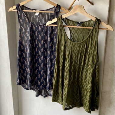 2er-Set H&M Tanktops Grösse M