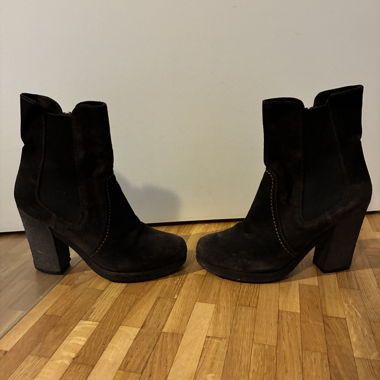 Stivaletti Car Shoe T37 pelle marrone