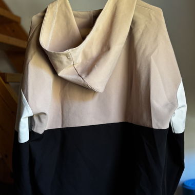 Zara hoodie zippé tricolore
