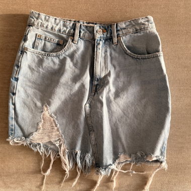 ZARA denim skirt