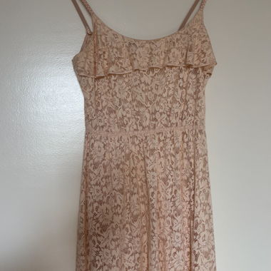 Abito in pizzo rosa Tezenis