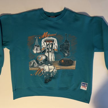 Vintage Crewneck - Miami Dolphins - Size XL/L