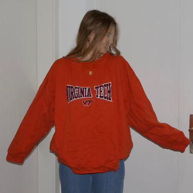 Sweatshirt Vintage Virginia Tech XL