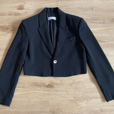 Blazer nera Mango - taglio corto
