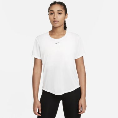 white Nike sports shirt