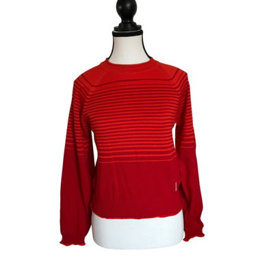 Blutsgeschwister red knit sweater