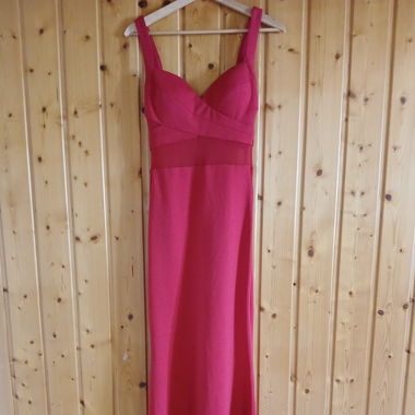 Robe rouge longue