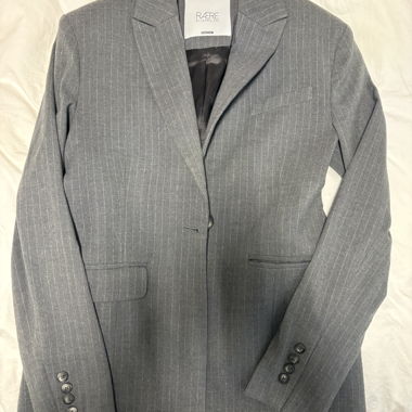 Blazer grigio da donna