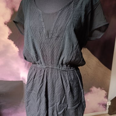 Kurze schwarze Combishort