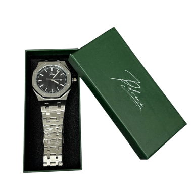Montre Prelvini noir / argent