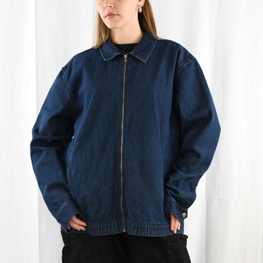 Bomber in denim vintage