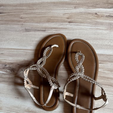 Flipflops Roségold