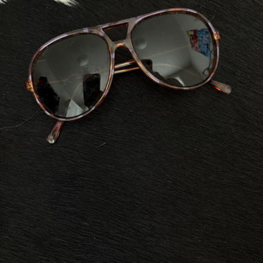Occhiali da sole Aviator marroni