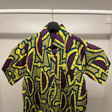 Traditionelles Hemd aus Togo (Handmade)