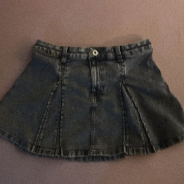 Denim Mini Skirt
