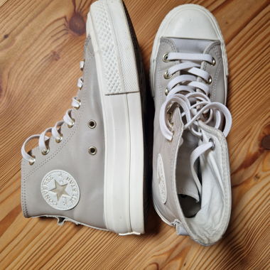White Converse All Star High-Top Sneakers