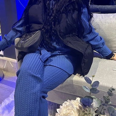 Completo blu M