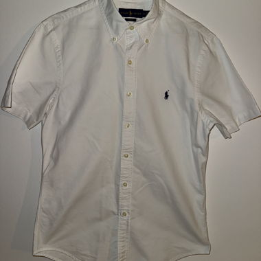 Camicia Ralph Lauren bianca maniche corte M