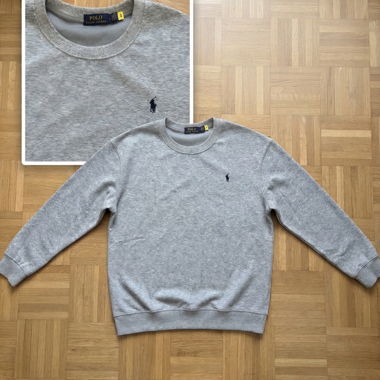 Polo Ralph Lauren felpa grigia
