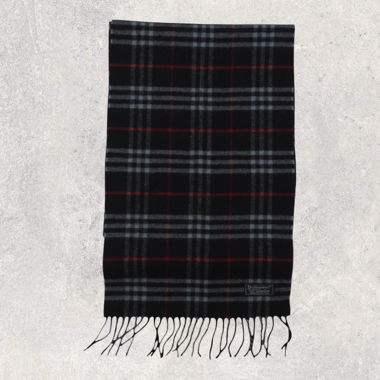 Vintage Burberry Scarf black