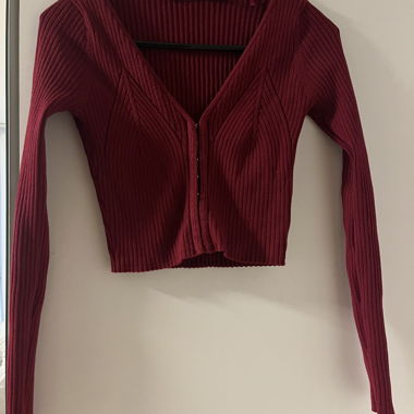 Cardigan Guess corto a coste