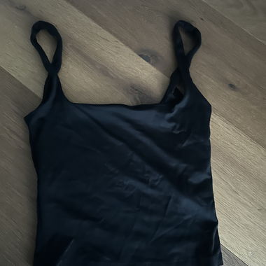 Top nero Bershka