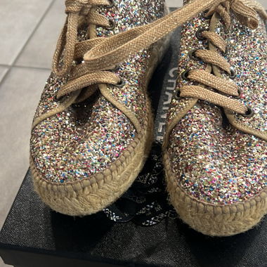 Scarpe con paillettes