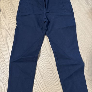 Pantalon chino bleu marine