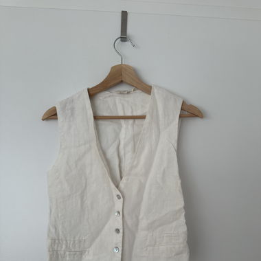 Cute Linen Vest