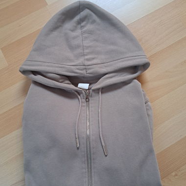 hellbrauner Zipper 