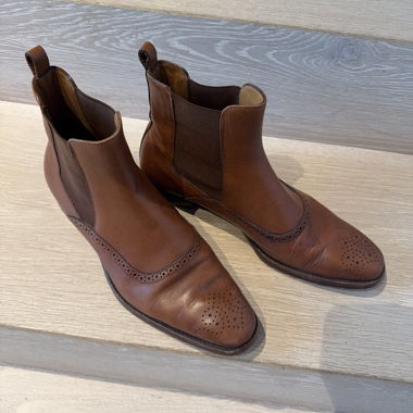 STIFELETTEN CAMEL BRAUN 