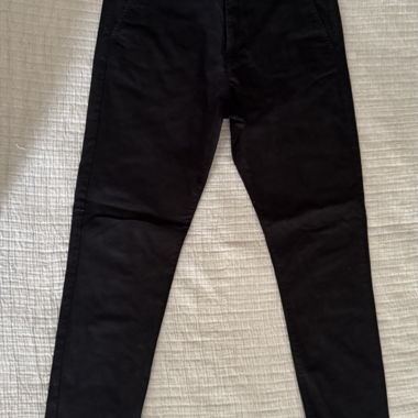 Pantaloni chino slim neri H&M 33
