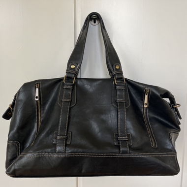 Leather Weekender Bag
