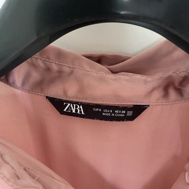 Chemise Zara en satin