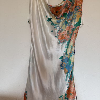 Paul & Joe Sister 100% Silk Floral Dress 